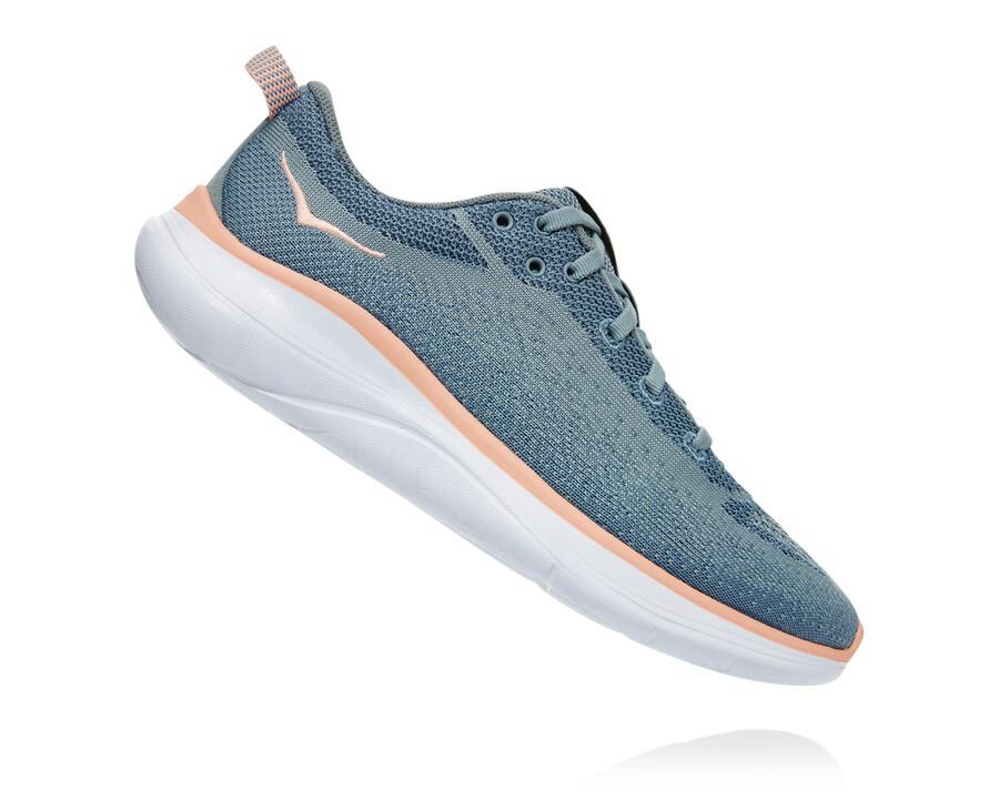 Hoka One One Koşu Ayakkabısı Kadın Mavi - Hupana Flow - PA8139675